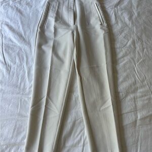Zara Elegant Cream/Off White Trousers
